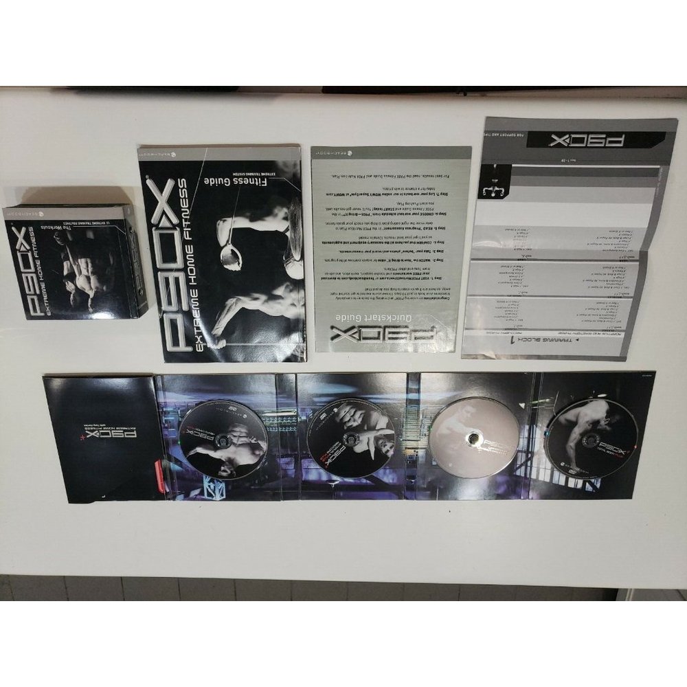 P90X Extreme Home Fitness The Workouts 11 DVD Set + 4 bonus dvds